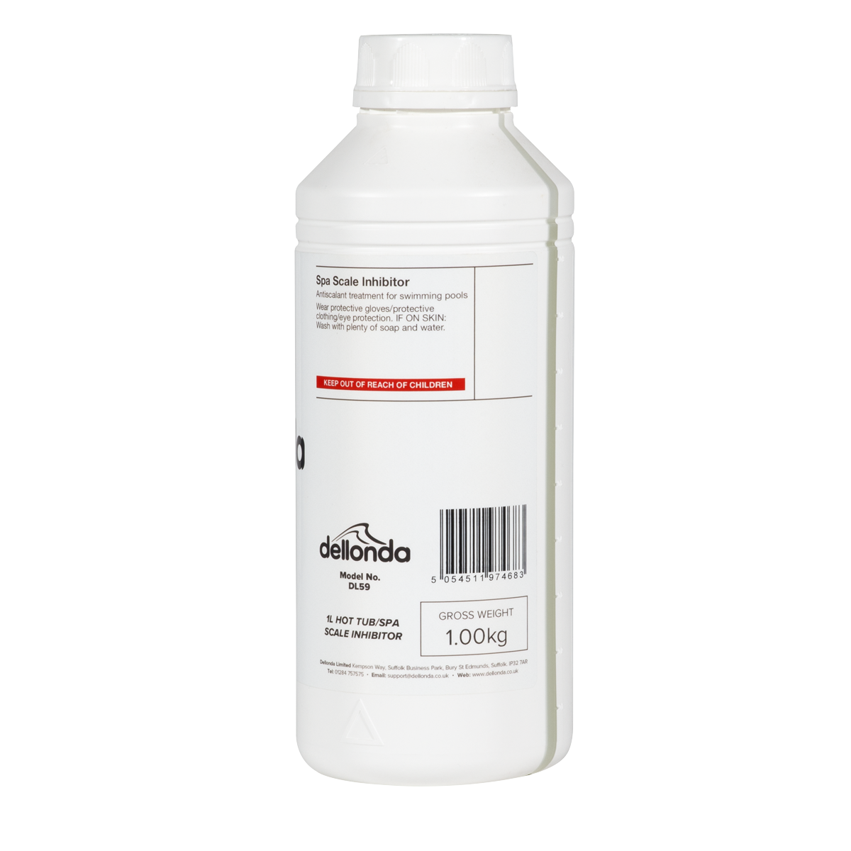 Dellonda DL59 Hot Tub/Spa Scale Inhibitor 1L - additional view 3