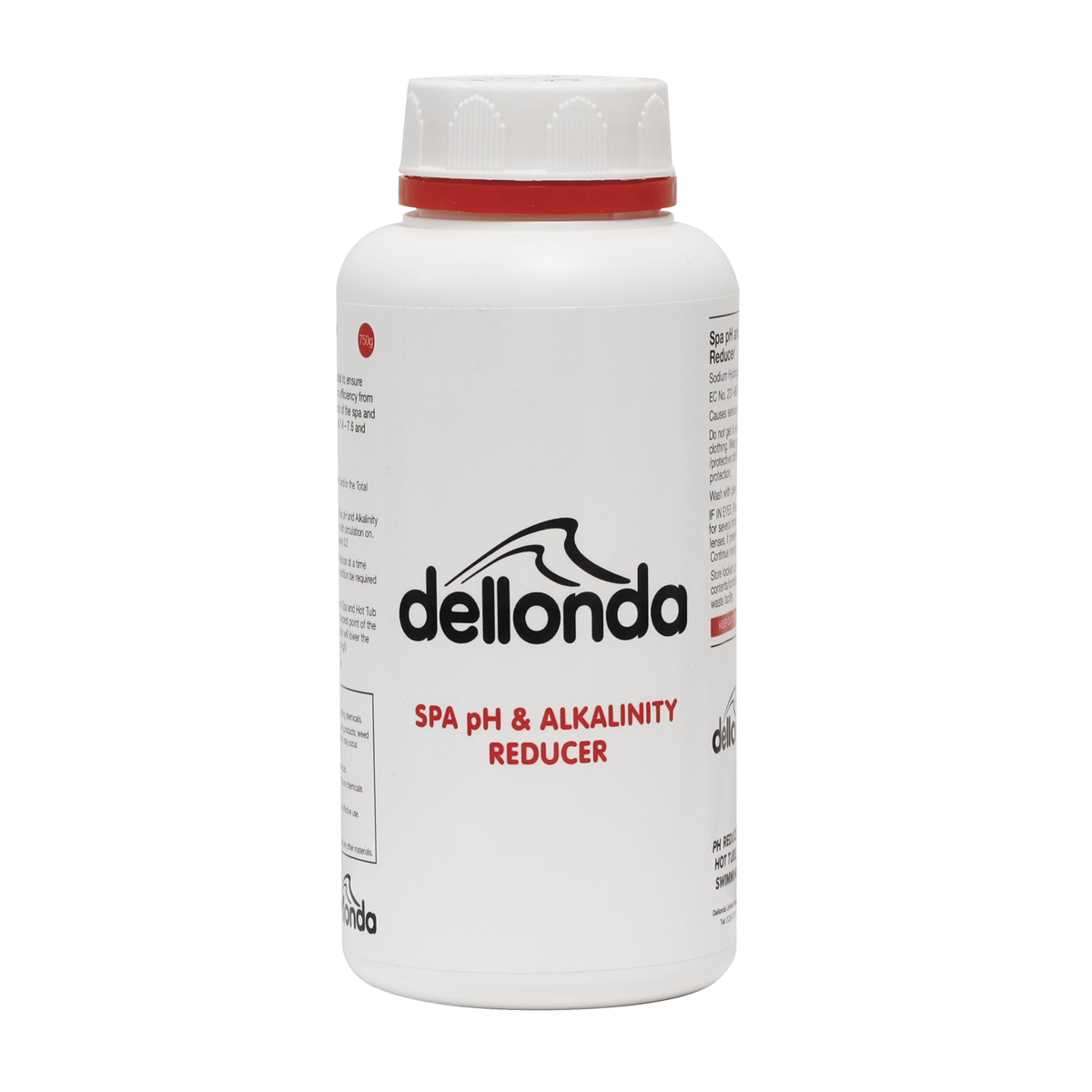 Dellonda DL62 Hot Tub/Spa Starter Kit - Chlorine, pH Increaser, Dry Acid, Foam Down & Test Strips - additional view 3