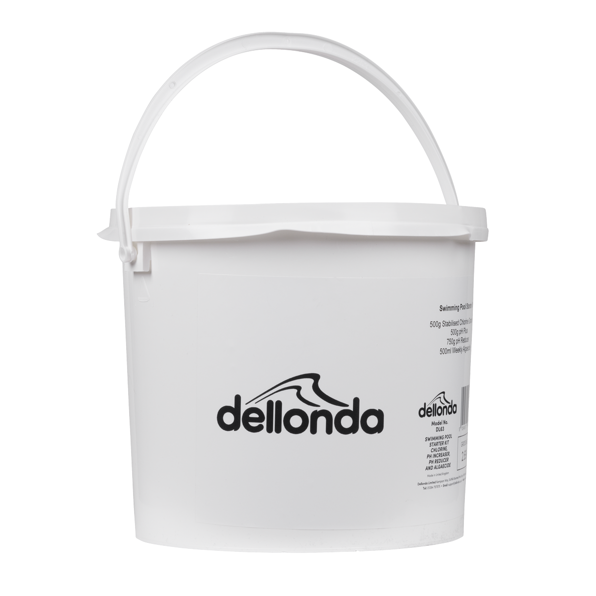 Dellonda DL63 Swimming Pool Starter Kit - Chlorine, pH Increaser, pH Reducer & Algaecide - additional view 6