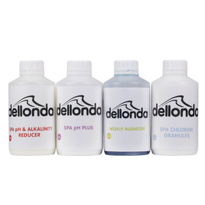 Dellonda DL63 Swimming Pool Starter Kit - Chlorine, pH Increaser, pH Reducer & Algaecide