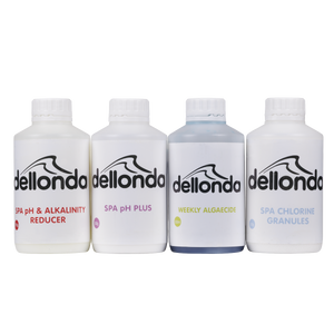 Dellonda DL63 Swimming Pool Starter Kit - Chlorine, pH Increaser, pH Reducer & Algaecide