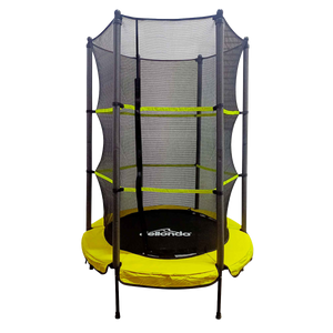 Dellonda DL65 Mini Trampoline with Safety Enclosure Net 4.6ft