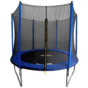 Dellonda DL67 Heavy-Duty Outdoor Trampoline with Safety Enclosure Net 8ft