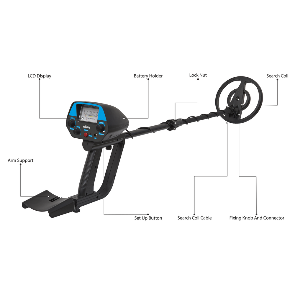 Dellonda DL6 Lightweight Metal Detector with High Accuracy Pinpoint Function - additional view 21