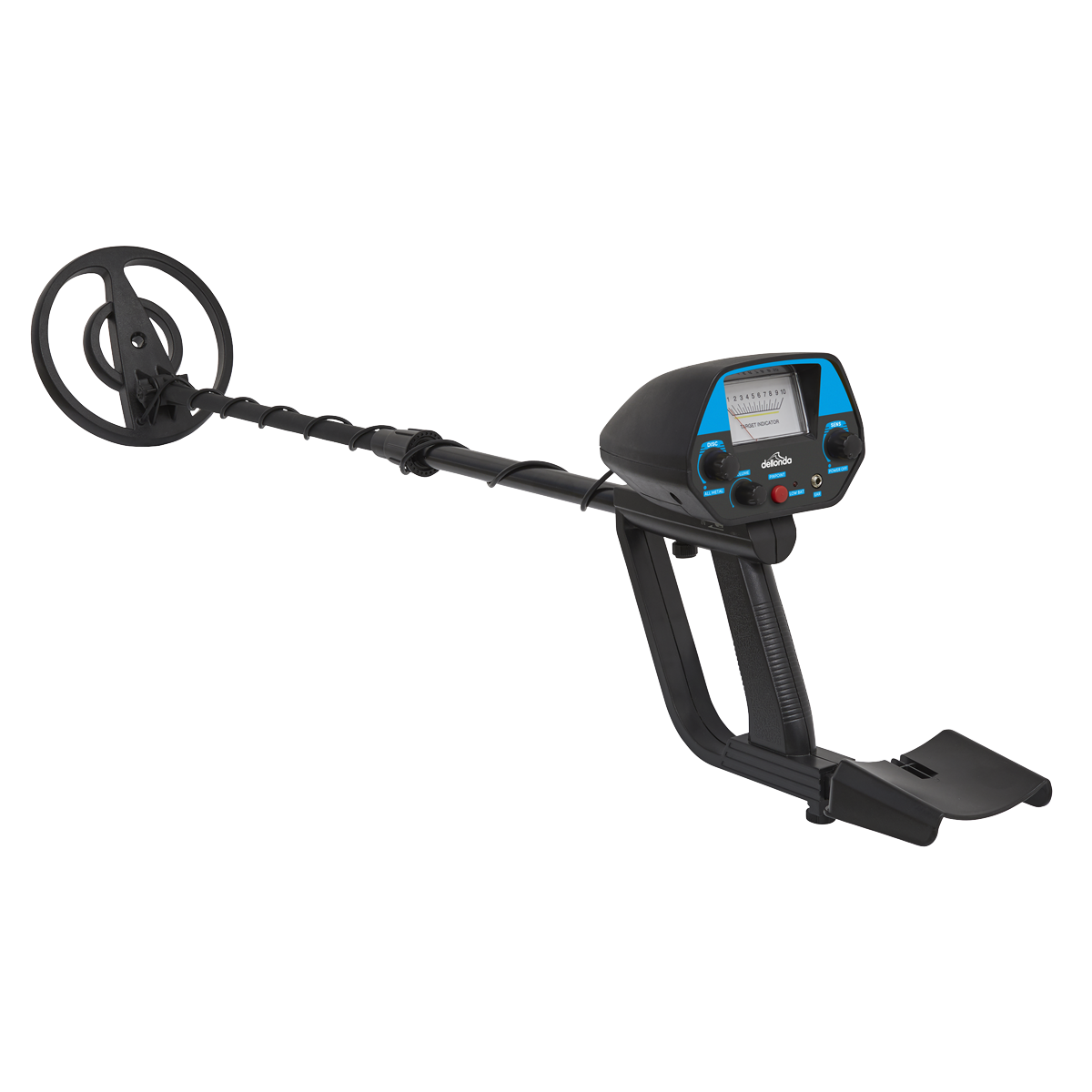 Dellonda DL6 Lightweight Metal Detector with High Accuracy Pinpoint Function