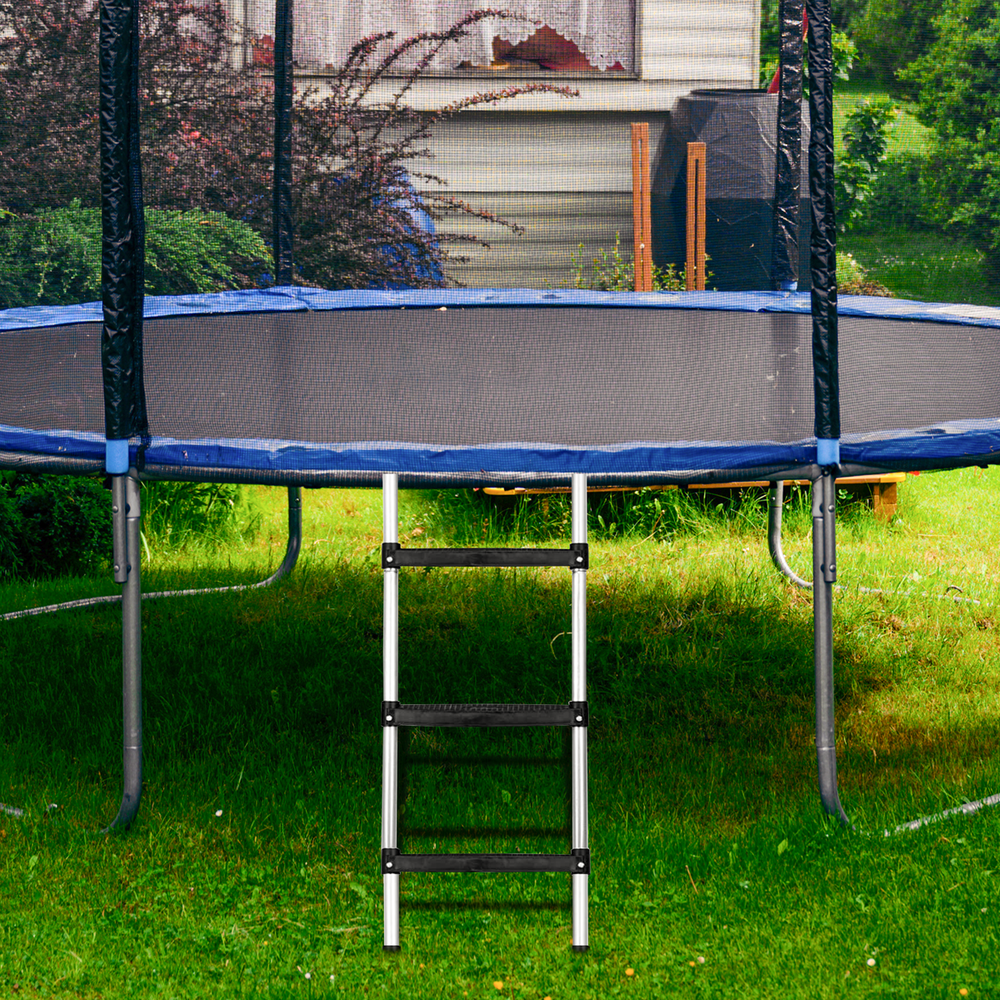 Dellonda DL72 3-Step Trampoline Ladder for 12ft Trampolines - additional view 6