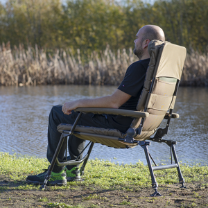 Dellonda DL73 Portable Reclining Chair with Armrests - additional view 5
