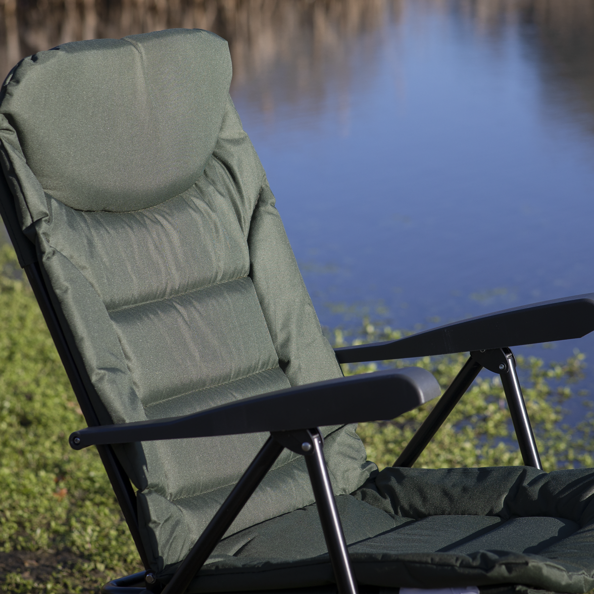 Dellonda DL74 Portable Reclining Chair with Armrests - additional view 8