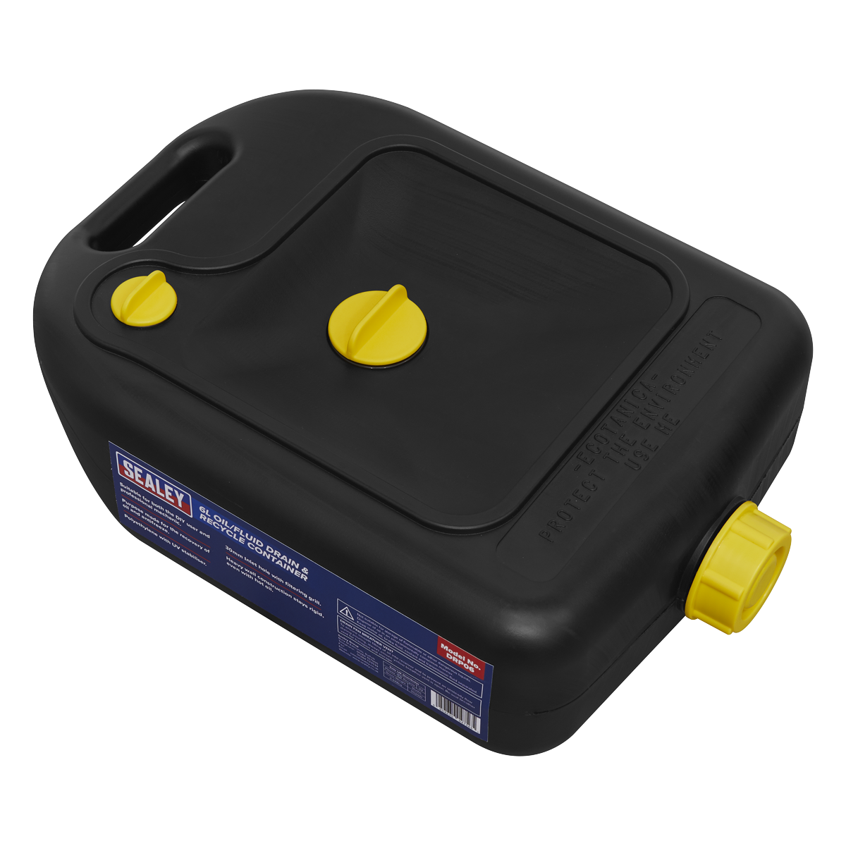 Sealey DRP06 Oil/Fluid Drain & Recycle Container 6L - additional view 2