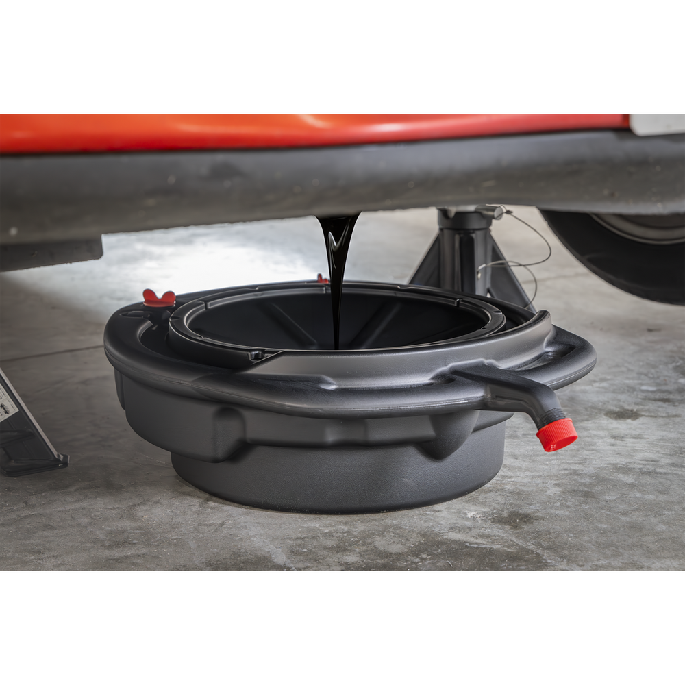 Sealey DRP38 Oil/Fluid Drain Pan & Recycling Container 8L - additional view 4