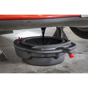 Sealey DRP38 Oil/Fluid Drain Pan & Recycling Container 8L - additional view 4