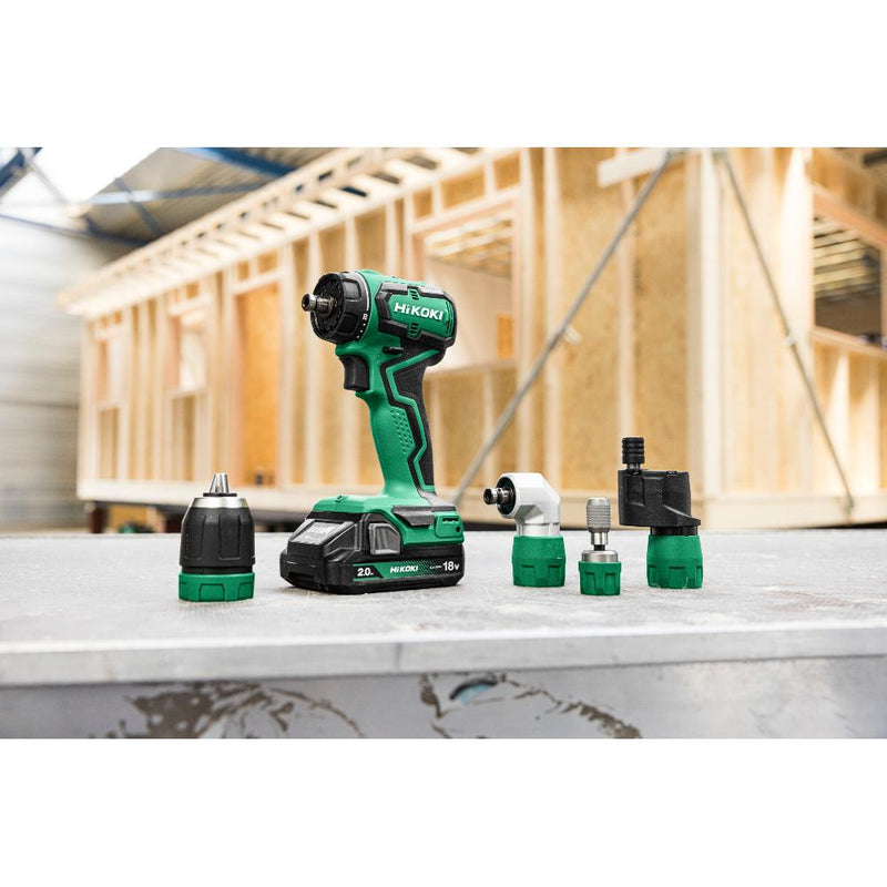HiKOKI DS18DDQW2Z 18V Cordless Drill Driver WITHOUT attachments - Body Only - view 3
