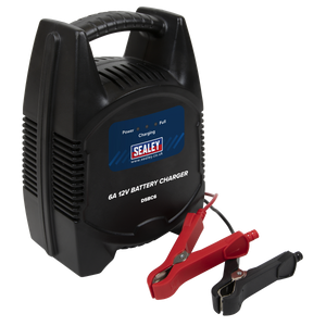 Sealey DSBC6 12V Battery Charger 6A 230V