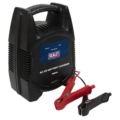 Sealey DSBC6 12V Battery Charger 6A 230V