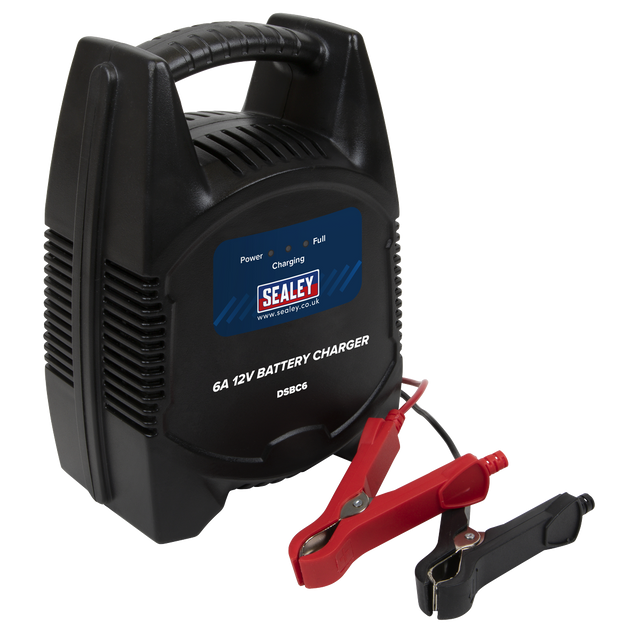 Sealey DSBC6 12V Battery Charger 6A 230V