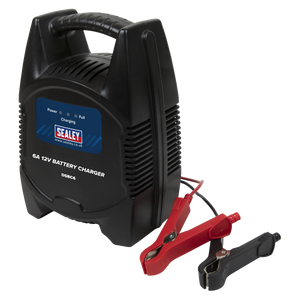 Sealey DSBC6 12V Battery Charger 6A 230V - additional view 2