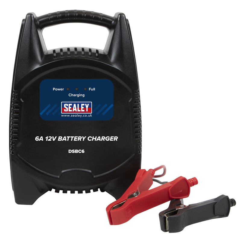 Sealey DSBC6 12V Battery Charger 6A 230V - additional view 3