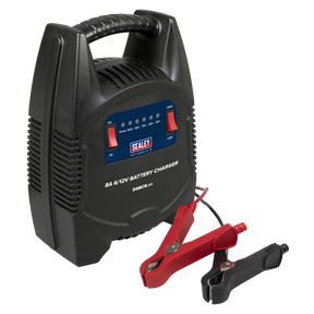 Sealey DSBC8 8A 6/12V Battery Charger 230V