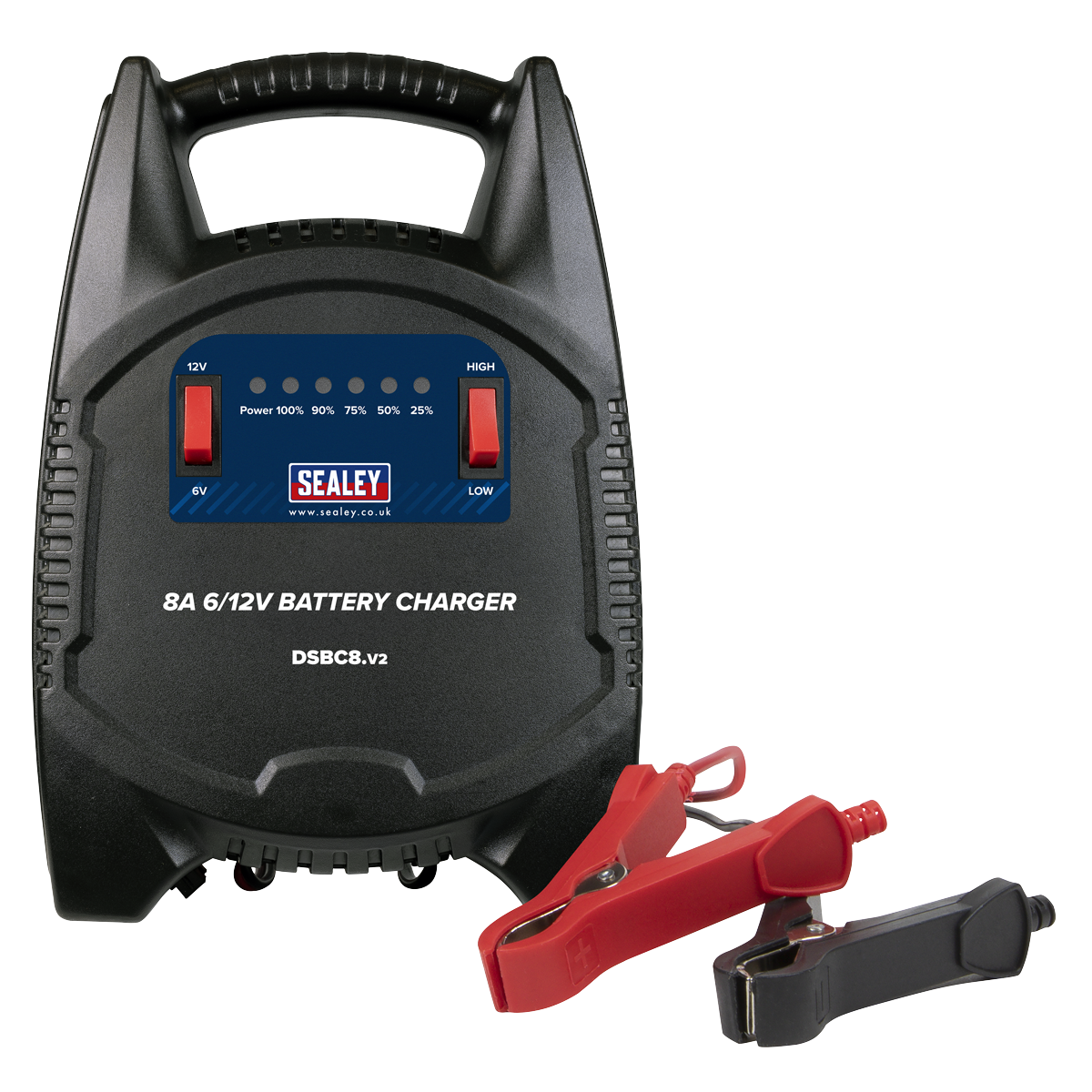 Sealey DSBC8 8A 6/12V Battery Charger 230V - additional view 6