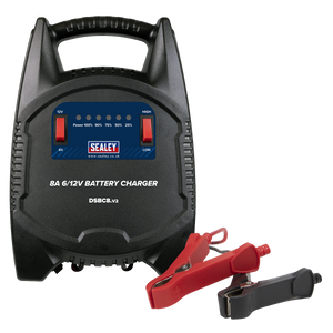 Sealey DSBC8 8A 6/12V Battery Charger 230V - additional view 6