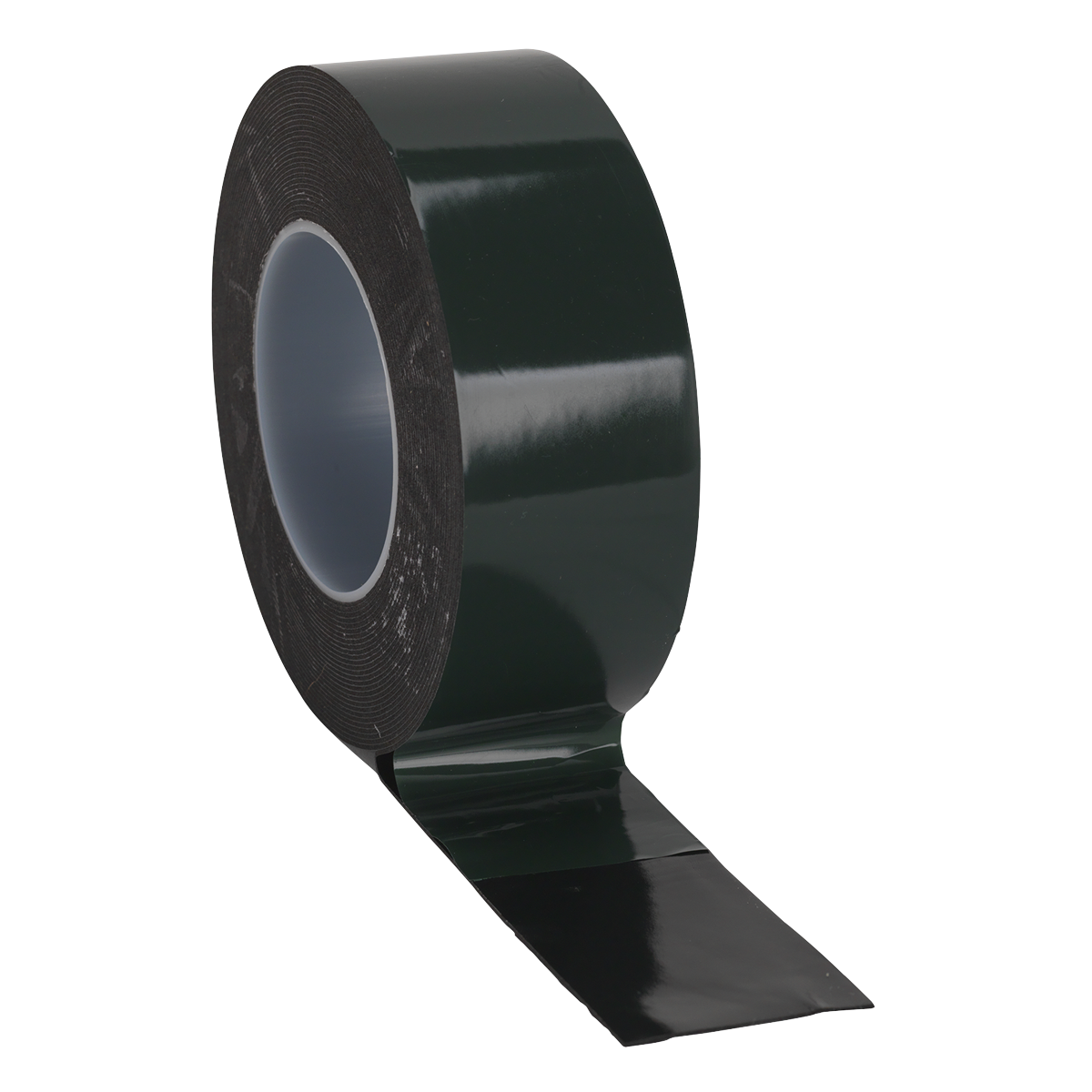Sealey DSTG5010 Double-Sided Adhesive Foam Tape 50mm x 10m - Green Backing