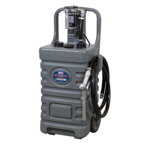 Sealey DT55GCOMBO1 Mobile Dispensing Tank with Diesel Pump 55L - Grey