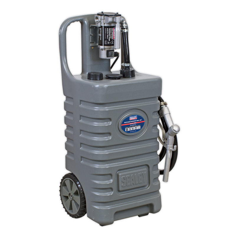 Sealey DT55GCOMBO1 Mobile Dispensing Tank with Diesel Pump 55L - Grey - additional view 4