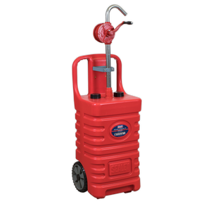 Sealey DT55RCOMBO1 Mobile Dispensing Tank with Oil Rotary Pump 55L - Red - additional view 2