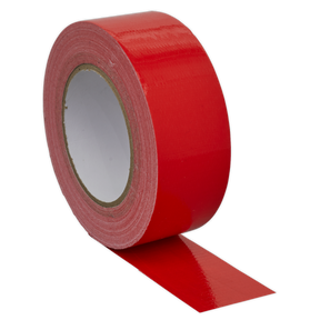 Sealey DTR Duct Tape 50mm x 50m - Red