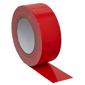 Sealey DTR Duct Tape 50mm x 50m - Red