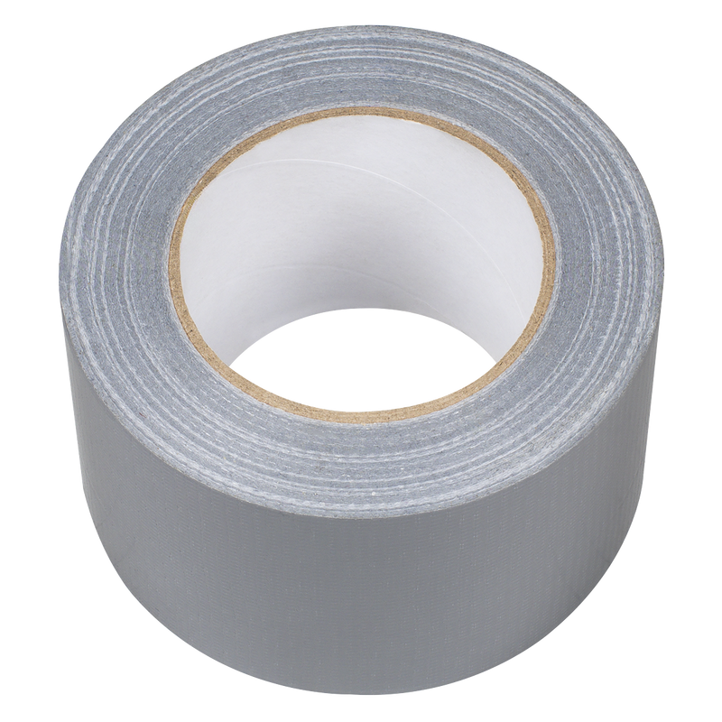 Sealey DTS75 Silver Duct Tape 75mm x 50m - additional view 2