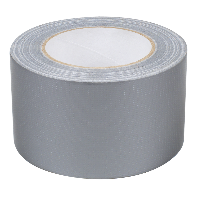 Sealey DTS75 Silver Duct Tape 75mm x 50m - additional view 3