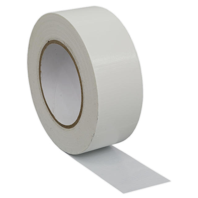 Sealey DTW Duct Tape 50mm x 50m - White
