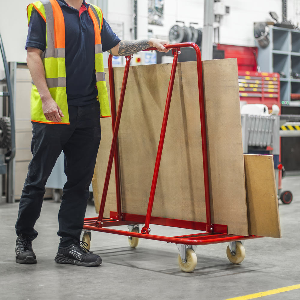 Sealey DWC01 Plasterboard Trolley Large Sheet Handling 800kg Capacity - additional view 6