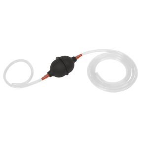 Sealey EC97 Emergency Fuel Transfer Syphon Pump for Petrol/Diesel/Water/Low Viscosity Fluids 2m Hose