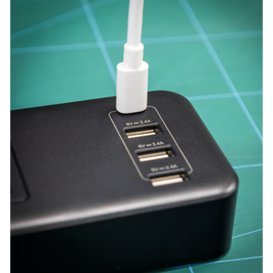 Sealey EL34USBB 2.6m Extension Lead with USB Ports - Black - additional view 9