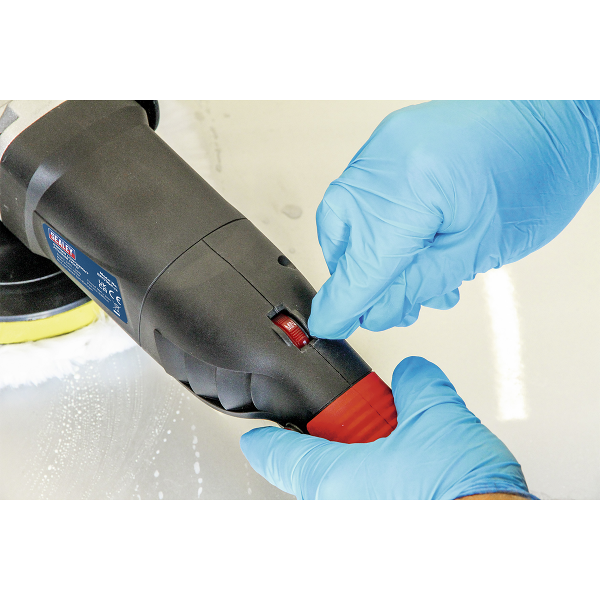 Sealey ER1700P 180mm Lightweight Variable Speed Rotary Polisher 1100W/230V - additional view 3