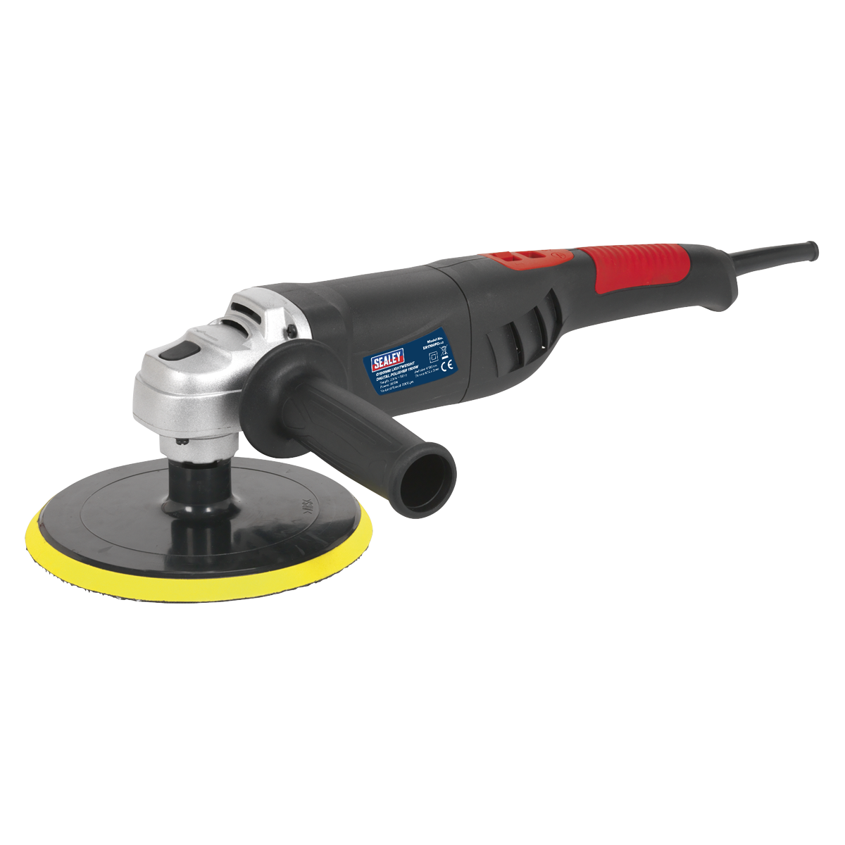 Sealey ER1700PD 180mm Lightweight Variable Speed Digital Rotary Polisher 1100W/230V