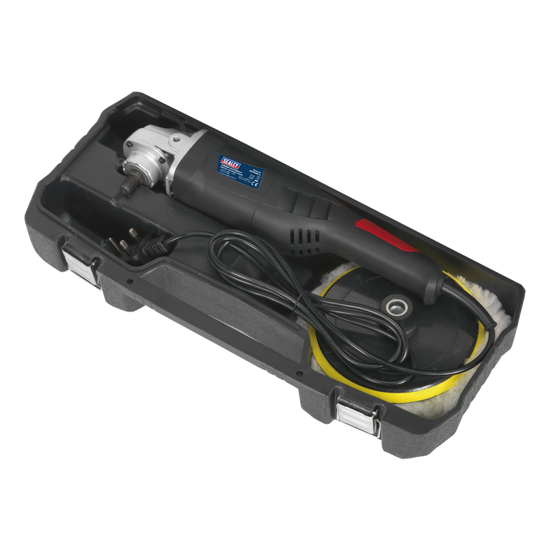 Sealey ER1700PD 180mm Lightweight Variable Speed Digital Rotary Polisher 1100W/230V - additional view 8