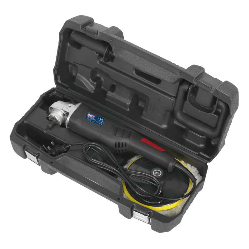 Sealey ER1700PD 180mm Lightweight Variable Speed Digital Rotary Polisher 1100W/230V - additional view 6