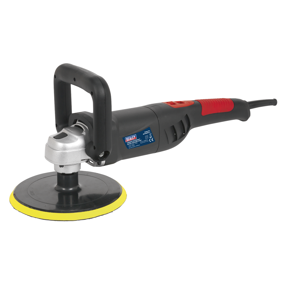 Sealey ER1700PD 180mm Lightweight Variable Speed Digital Rotary Polisher 1100W/230V - additional view 4