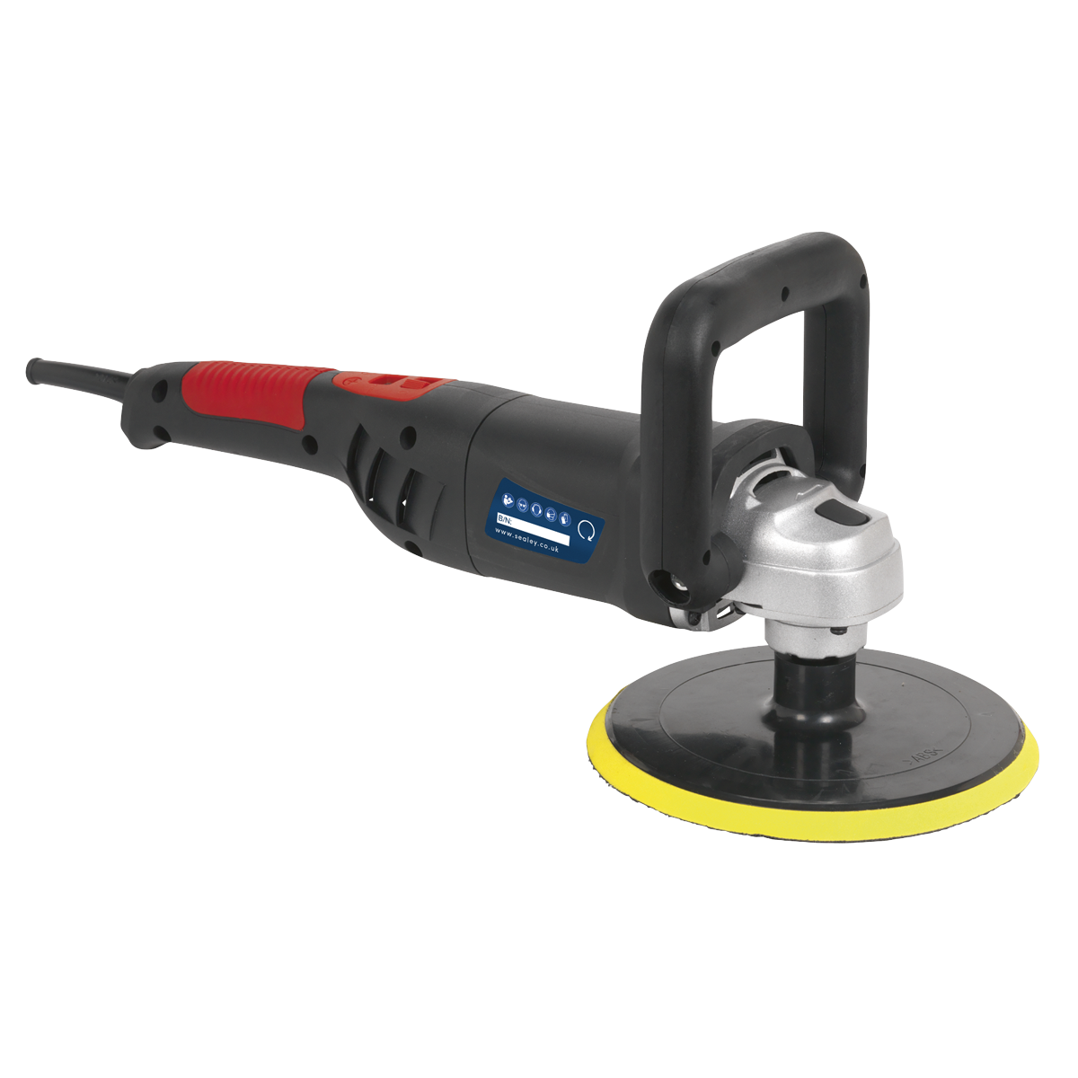 Sealey ER1700PD 180mm Lightweight Variable Speed Digital Rotary Polisher 1100W/230V - additional view 5