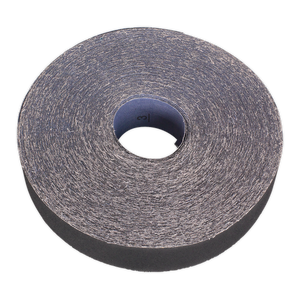 Sealey ER255060 Emery Roll 60Grit 25mm x 50m - Blue Twill - additional view 2