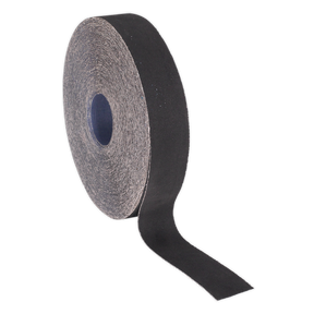 Sealey ER255080 Emery Roll 80Grit 25mm x 50m - Blue Twill
