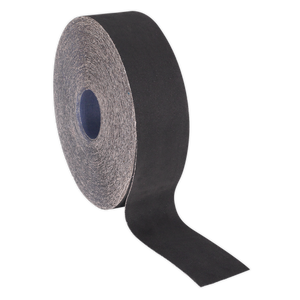 Sealey ER505080 Emery Roll 80Grit 50mm x 50m - Blue Twill
