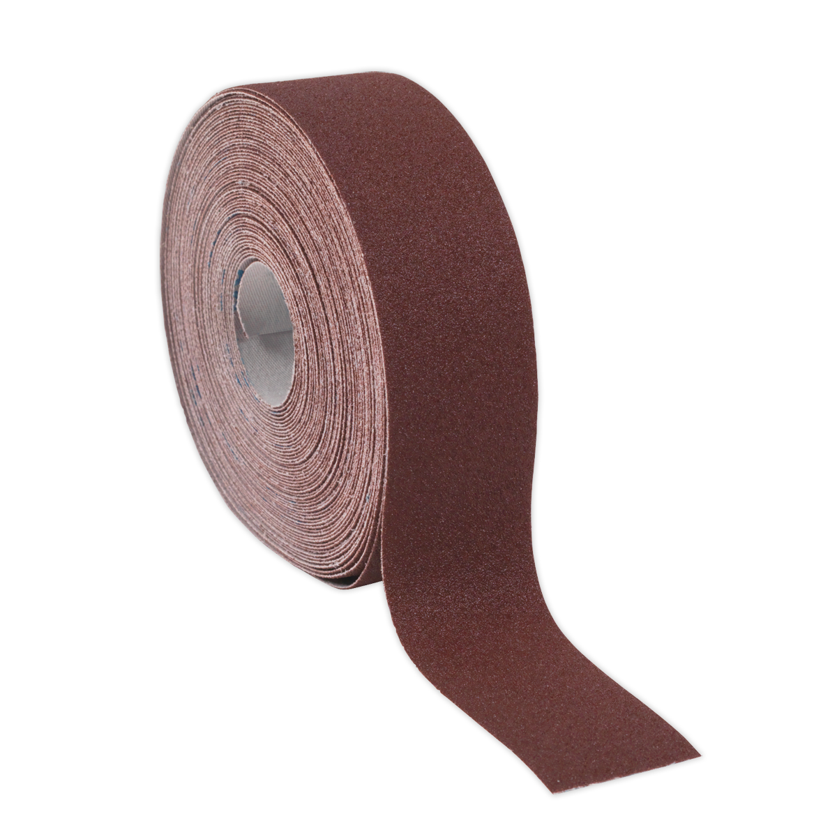 Sealey ERB505080 Engineer's Emery Roll 80Grit 50mm x 50m - Brown