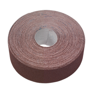 Sealey ERB505080 Engineer's Emery Roll 80Grit 50mm x 50m - Brown - additional view 2