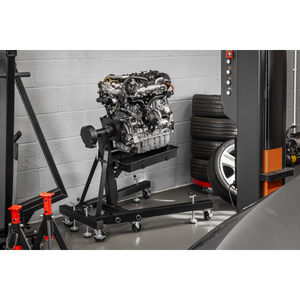 Sealey ES680DS Viking Folding 360º Rotating Engine Stand with Geared Handle & Drain Pan - additional view 2