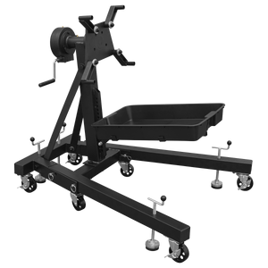 Sealey ES680DS Viking Folding 360º Rotating Engine Stand with Geared Handle & Drain Pan