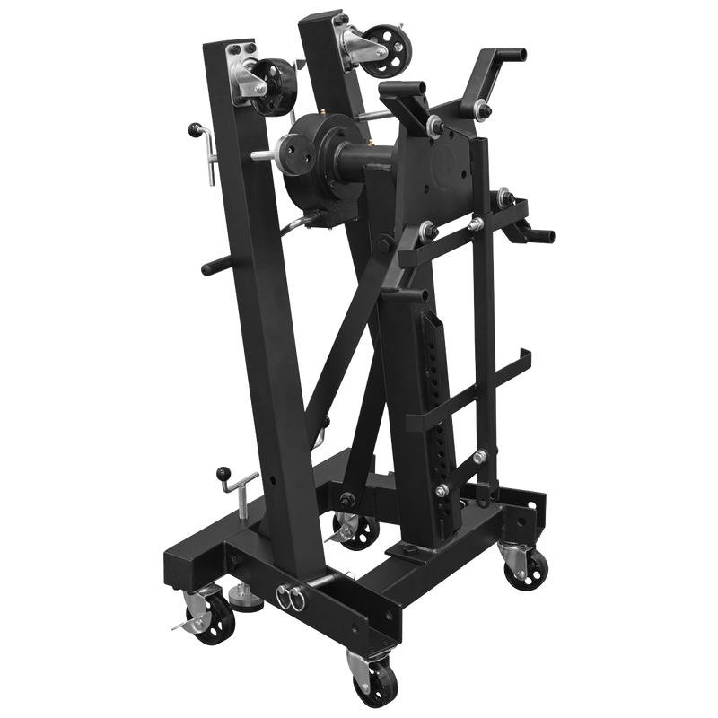 Sealey ES680DS Viking Folding 360º Rotating Engine Stand with Geared Handle & Drain Pan - additional view 9